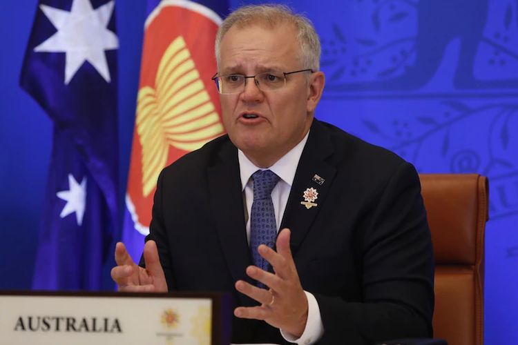 PM Scott Morrison menyatakan Australia tak punya niat untuk mengadakan senjata nuklir.