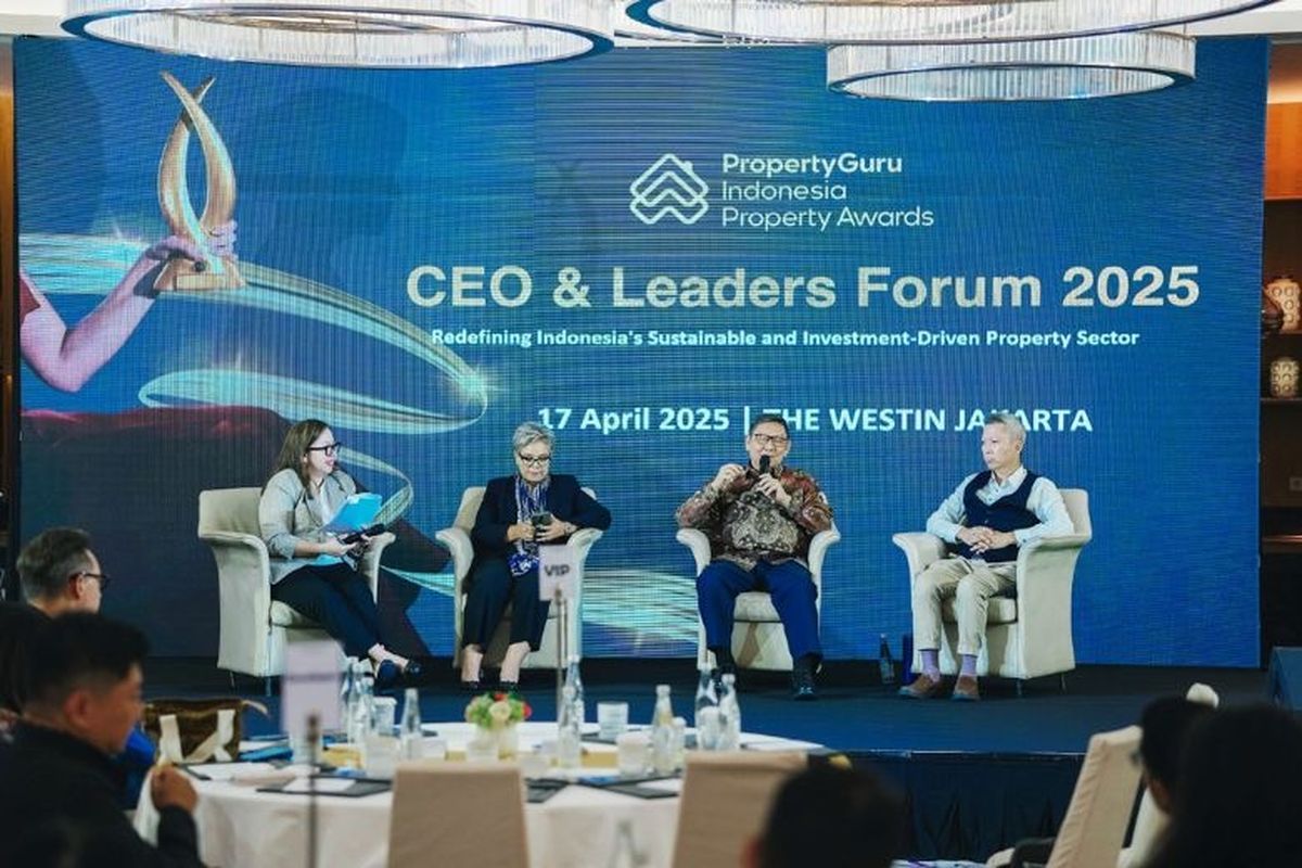 Diskusi Panel: Redefining Indonesia's Sustainable and Investment-Driven Property Sector. 