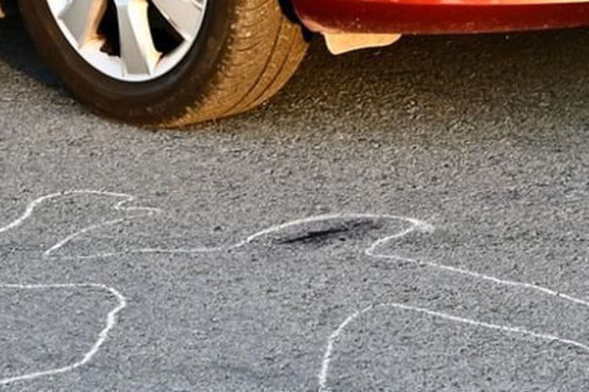 Ilustrasi tabrak lari. 