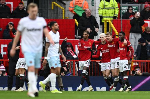 Hasil Man United Vs West Ham: Sengatan 2 Gol Garnacho, MU Pesta