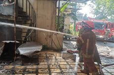 Kebakaran Rumah Makan di Bandung, Sempat Terdengar Suara Ledakan