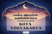 Jadwal Imsakiyah Kota Yogyakarta Hari Ini Selama Ramadhan 2026 versi Muhammadiyah