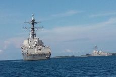 Dua KRI Kawal Kapal Perang AS yang Tiba di Bali