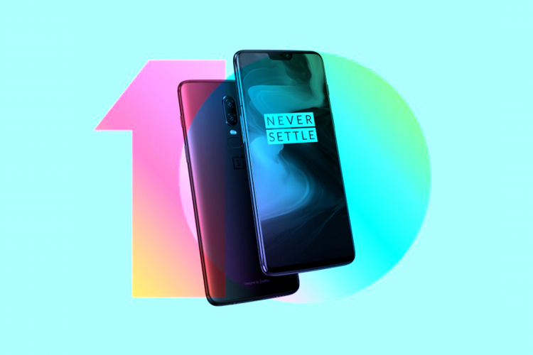 Ilustrasi OnePlus 6T MIUI 10