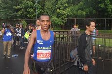 Trek Berlubang dan Genangan Air Warnai Jakarta Marathon 2016