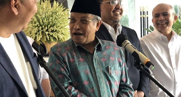 Bertemu Petinggi Nasdem dan PKB, Said Aqil: Saya Simpati pada Anies-Muhaimin