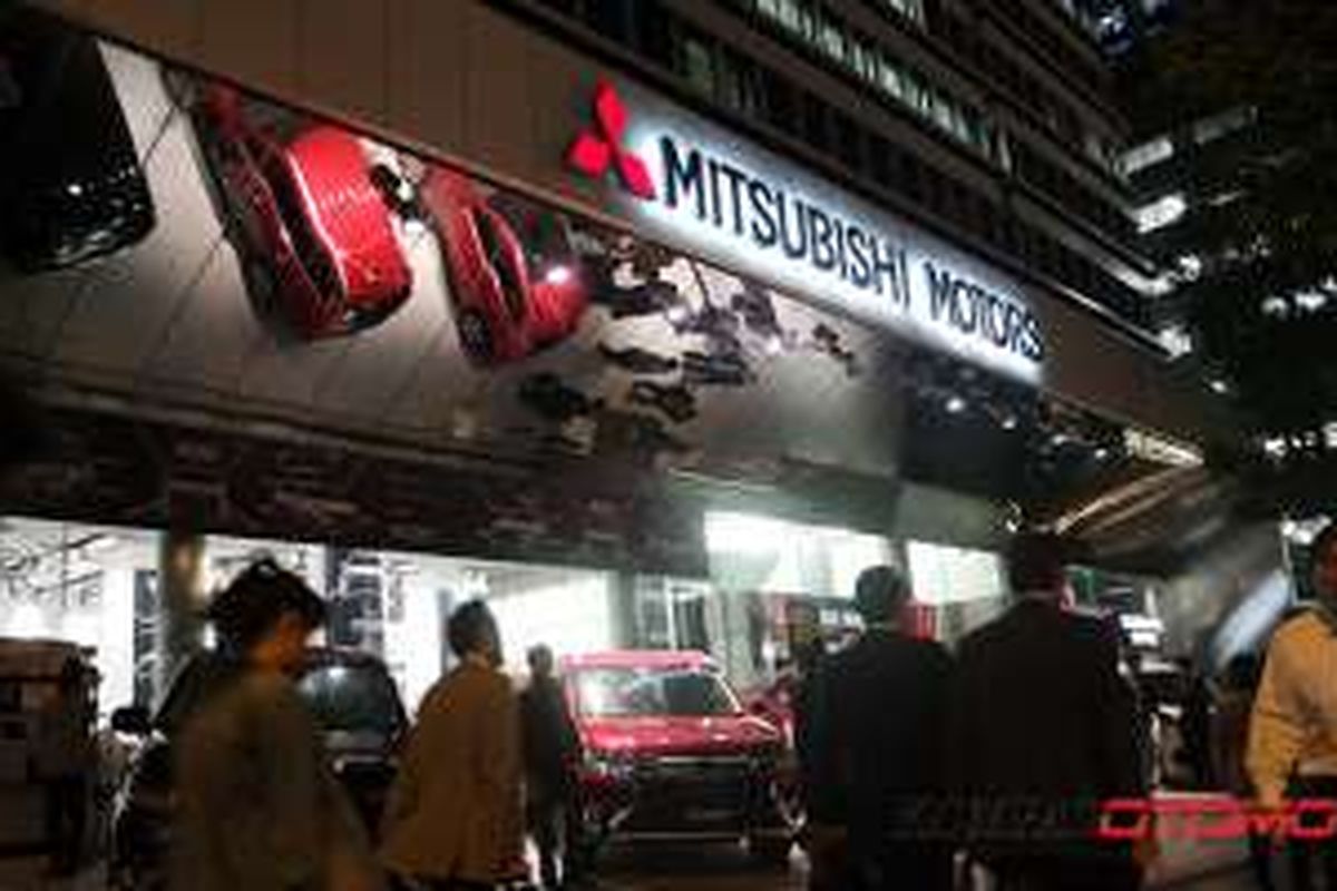 Kantor pusat Mitsubishi Motor Corporation di Tokyo, Jepang.
