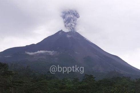 Gunung Merapi Meletus Dua Kali, Tinggi Kolom Erupsi 6000 Meter