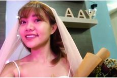 Steffy eks Cherrybelle Pakai Gaun Pengantin di Hari Pernikahannya yang Batal