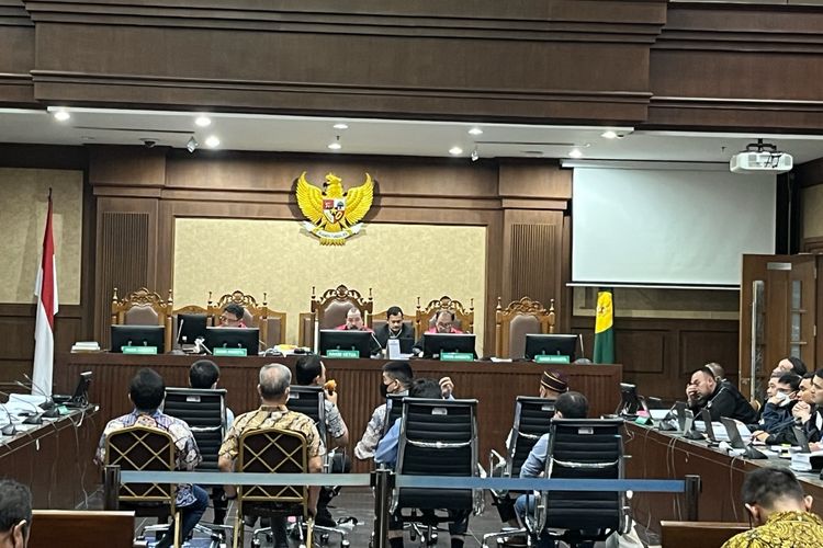 Jaksa Penuntut Umum (JPU) pada Kejaksaan Agung (Kejagung) RI menghadirkan tujuh orang saksi dalam sidang perkara dugaan korupsi proyek penyediaan menara base transceiver station (BTS) 4G yang digelar di Pengadilan Tindak Pidana Korupsi (Tipikor) pada Pengadilan Negeri (PN) Jakarta Pusat, Kamis (24/8/2023) ini.