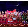 Bawakan Tarian Gandrung Banyuwangi, 25 Siswa SMP Indonesia Ini Menang Festival Folklore Internasional 2025