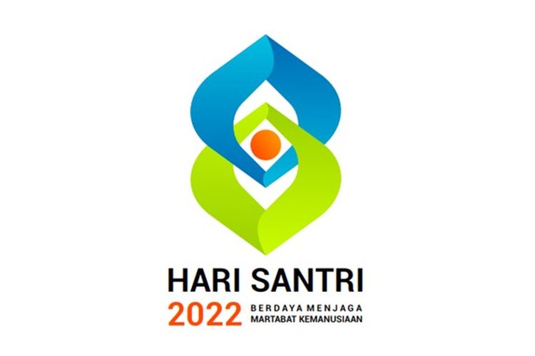 Logo Hari Santri 2022