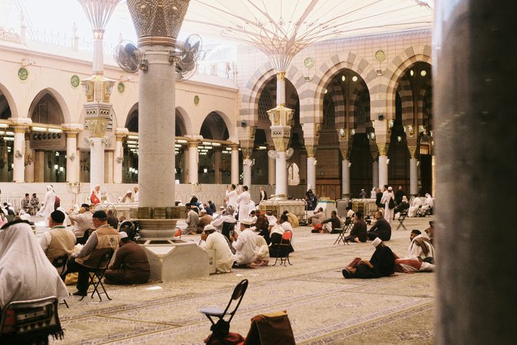 Ilustrasi sholat jumat