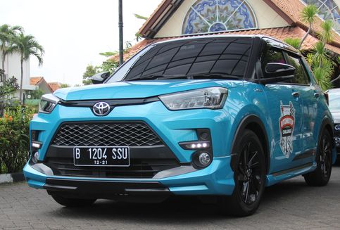Desain Eksterior Toyota Raize GR Sport, Aura Sporty yang Kental