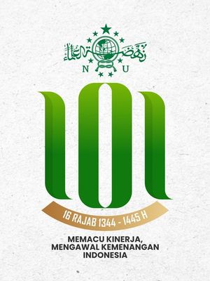 Logo Harlah NU ke-101