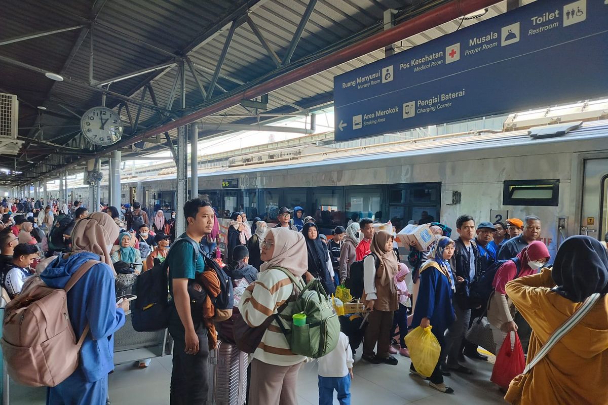Arus balik Lebaran 2025 