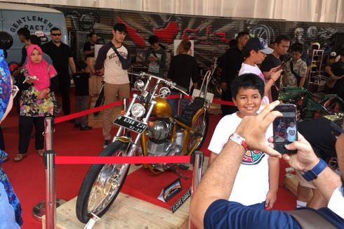 Motor Presiden Jokowi Diserbu Pengunjung IIMS 2018