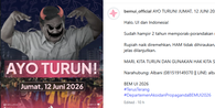 BEM UI Akan Demo di Bundaran HI Jumat Besok, Apa Tuntutannya?