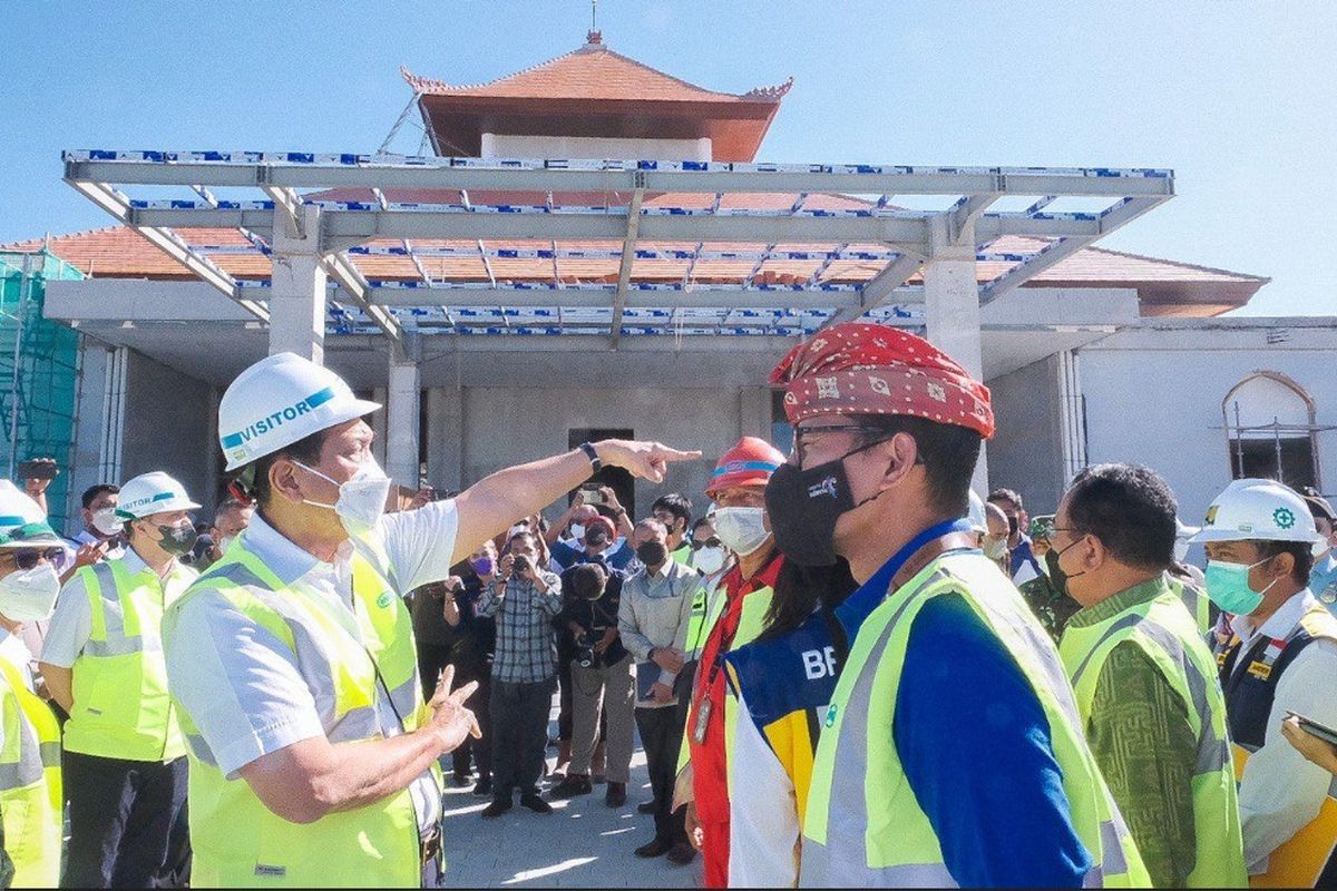 Menparekraf dan Menkomarves meninjau persiapan G20 di Bali