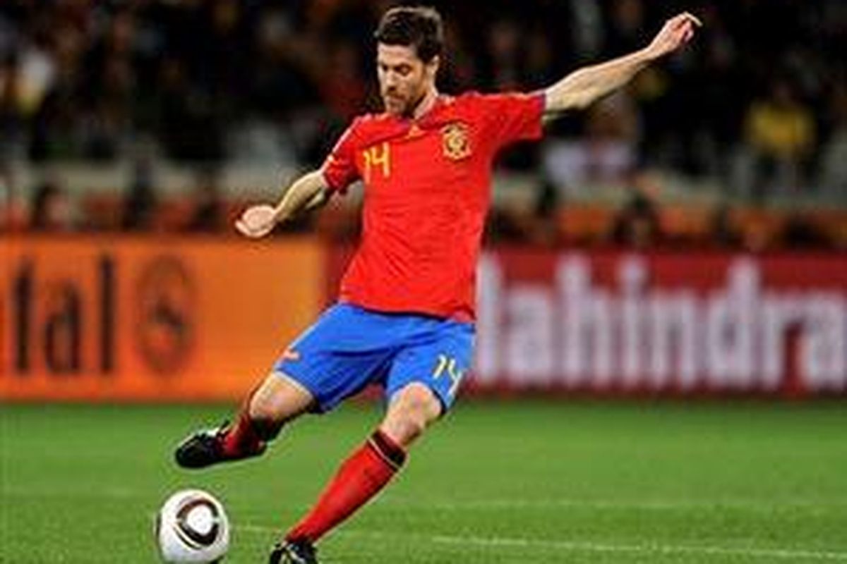 Gelandang Spanyol, Xabi Alonso.