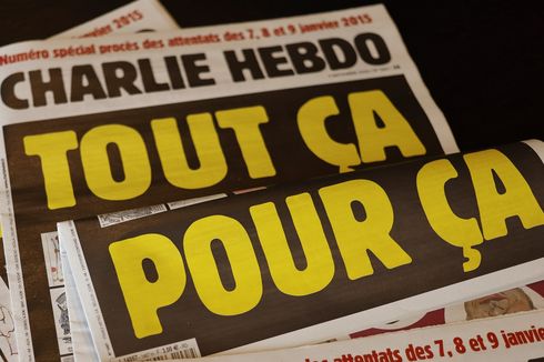 Cetak Kartun Nabi Muhammad Lagi, Majalah Charlie Hebdo Ludes Terjual Sehari