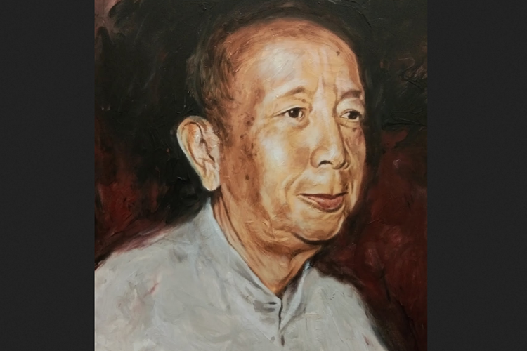 Lukisan Popo Iskandar karya Heno Airlangga.