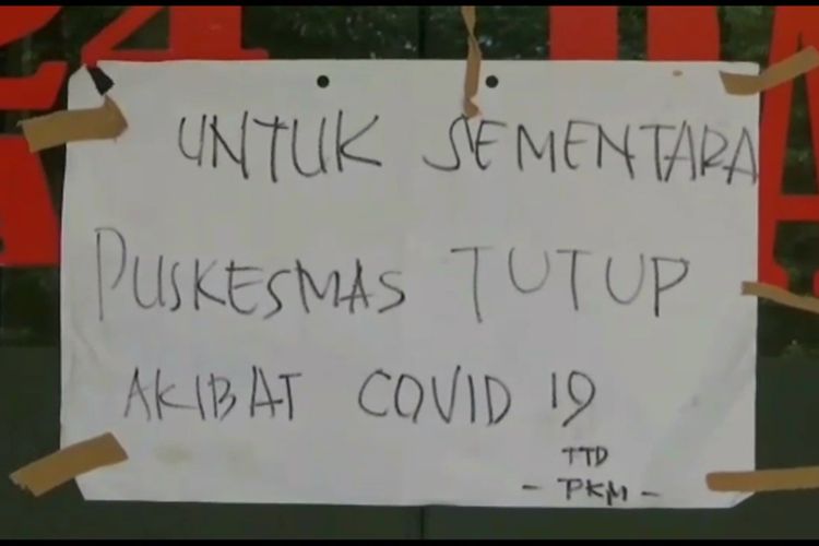 17 Perawat Terpapar Covid-19, Puskesmas Matakali Ditutup