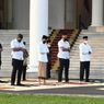 Presiden Jokowi dan Iriana Shalat Idul Fitri di Halaman Istana Bogor