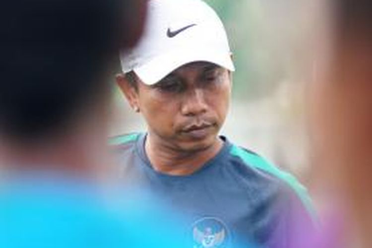 Pelatih PMU Widodo C Putro, sudah menyeleksi pemain lokal Madura, Jumat (19/12/2014).