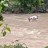 Peti Jenazah Pelajar SMA Dipikul 6 Pemuda Seberangi Sungai, Menginap Semalam karena Banjir