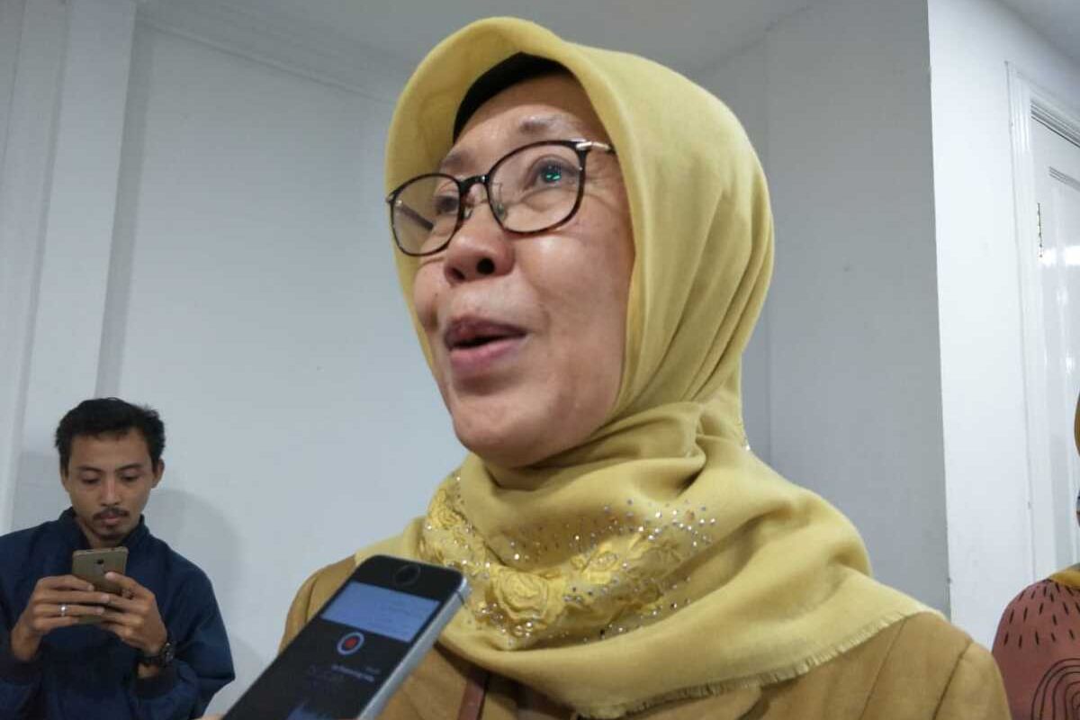 Kepala Dinas Kesehatan DKI Jakarta Widyastuti, di Bala Kota, Jakarta Pusat, Senin (27/1/2020)