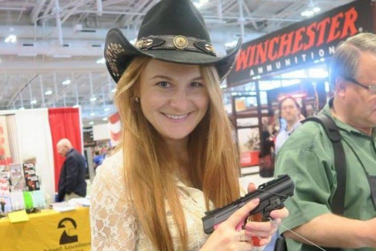 Maria Butina. Perempuan yang dituduh sebagai mata-mata Rusia.