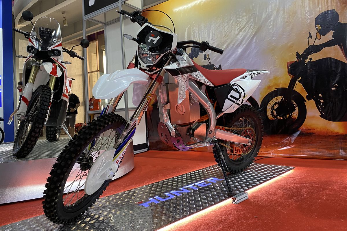 Enduro EV, Motor Listrik Trail buatan Hunter Motorcycles Indonesia