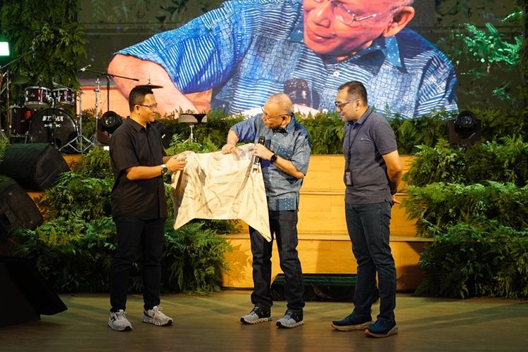 Dwi pada ajang GoZero% Goes to Medan. 