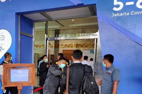 Antisipasi Virus Corona, Suhu Tubuh Pengunjung Panas Dilarang Masuk Pameran GIICOMVEC