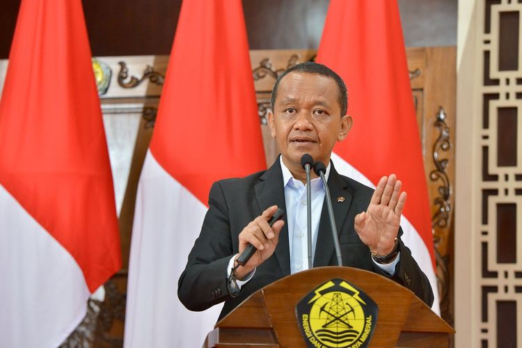 Menteri ESDM Bahlil Lahadalia.