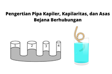 Pengertian Pipa Kapiler, Kapilaritas, dan Asas Bejana Berhubungan