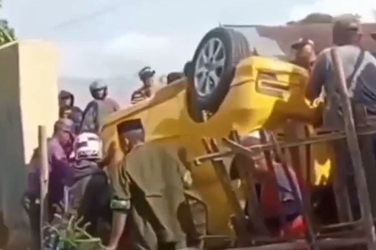 Geger Percobaan Perampokan di Takalar, Korban Sempat Disekap, Mobil Pelaku Hancur Diamuk Massa