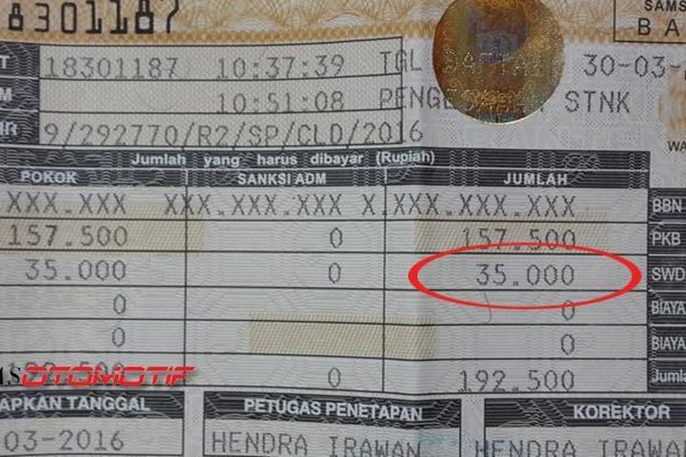 Yuk Lihat Berapakah Biaya Balik Nama Bpkb Motor 