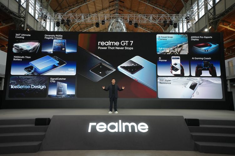 Flagship Killer 2025, realme GT 7 Series Diluncurkan secara Global di Paris