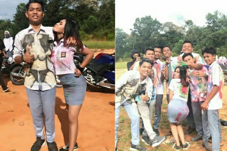 Siswa SMA hura-hura saat pandemi Corona