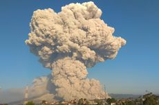 Gunung Sinabung Meletus, Tinggi Kolom Abu Mencapai Setinggi 5.000 Meter