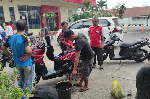 Puluhan Motor di SPBU Deli Serdang Mogok, Minta Pertalite Malah Diisi Solar