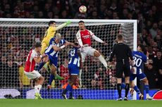 Hasil Arsenal Vs Porto: Drama Adu Penalti, The Gunners Lolos 8 Besar