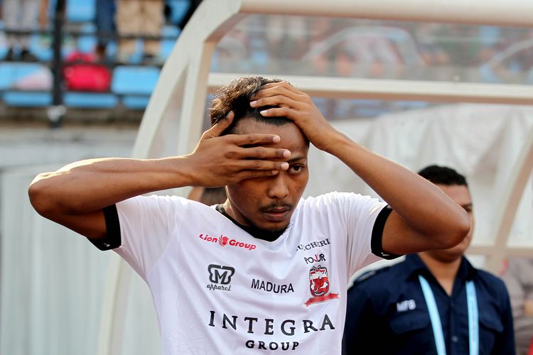 Salah satu pemain Madura United yang menjadi langganan dipanggil Timnas Indonesia, Zulfiandi.