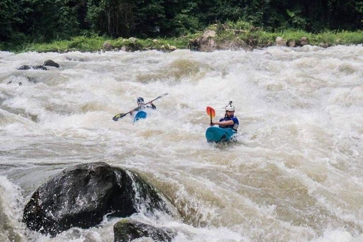 Lomba kayak internasional, Toba Wild International Adventure Festival 2019 berlangsung di Sungai Asahan, Provinsi Sumatra Utara mulai Rabu (4/12/2019) hingga Sabtu (7/12/2019).