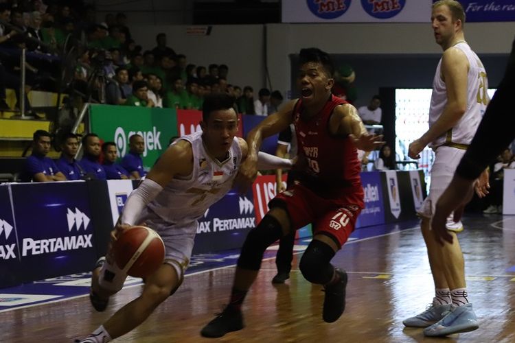 Seri 1 IBL 2020 di GOR Sahabat, Semarang, Jawa Tengah.