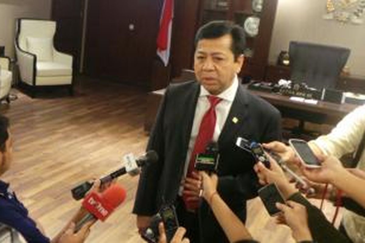 Ketua DPR RI Setya Novanto