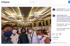 Selfie Bersama Ketua MPR, Sri Mulyani: Ini Beribu Makna