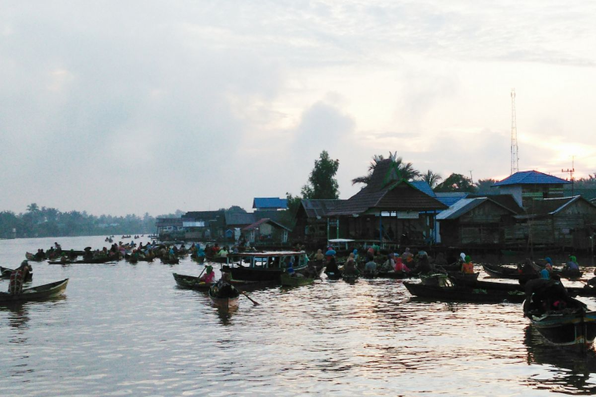 Pasar Terapung Lok Baintan Kalimantan Selatan